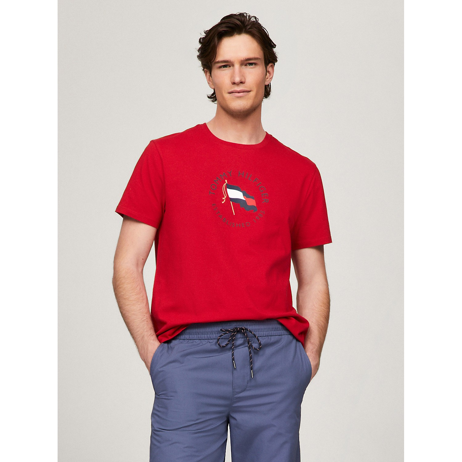 TOMMY HILFIGER TH Flag Graphic T-Shirt